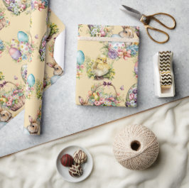 PastellPåskägg, Bunny, Orange för Blommigt av Chic Presentpapper