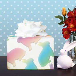 PastellPåskhare Presentpapper