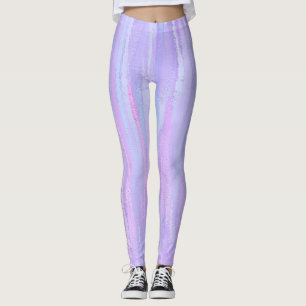 Pastellpenseldrag Leggings