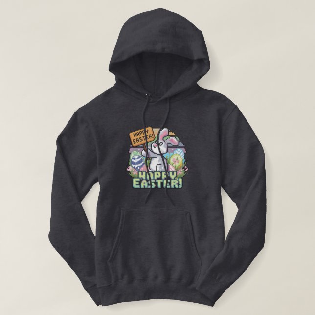 Pastellpixelering Hoodie (Design framsida)