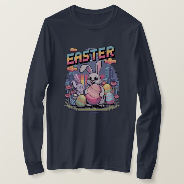 Pastellpixelering T Shirt (Design framsida)
