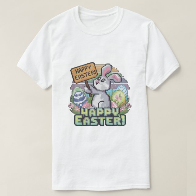 Pastellpixelering T Shirt (Design framsida)