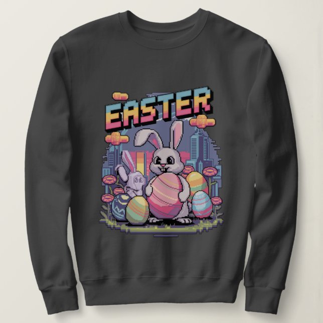 Pastellpixelering T Shirt (Design framsida)