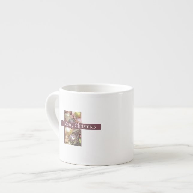 Pastellprydnadsföremål Espressomugg (Framsida vänster)