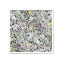 Pastellpunkter för mjuk vit granit