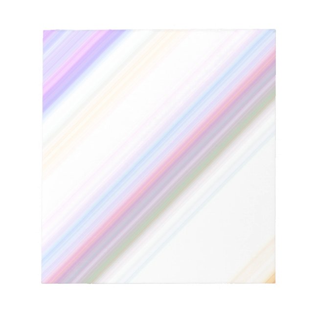 Pastellränder Anteckningsblock (Framsida)