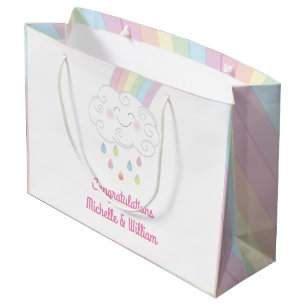 Pastellregnbåge för Unicorn Baby Shower
