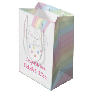 Pastellregnbåge för Unicorn Baby Shower
