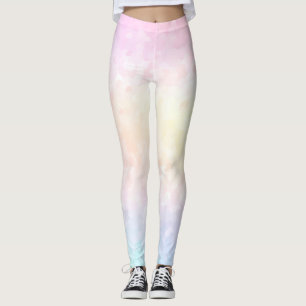 Pastellregnbåge Leggings