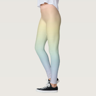 Pastellregnbåge  leggings