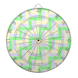 Pastellrektangelmönster med vita streckade linjer darttavla