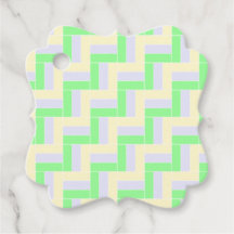 Pastellrektangelmönster med vita streckade linjer