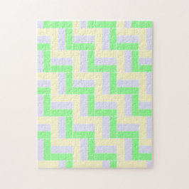 Pastellrektanglar Mönster vit streckad Linjer Pussel