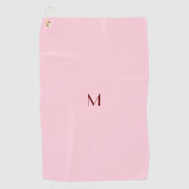 pastellrosa - lägg till monogram