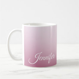 Pastellrosa med namn Vinyl Wrapped Flask Kaffemugg