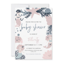 PastellSjöjungfru under Sea Baby Shower