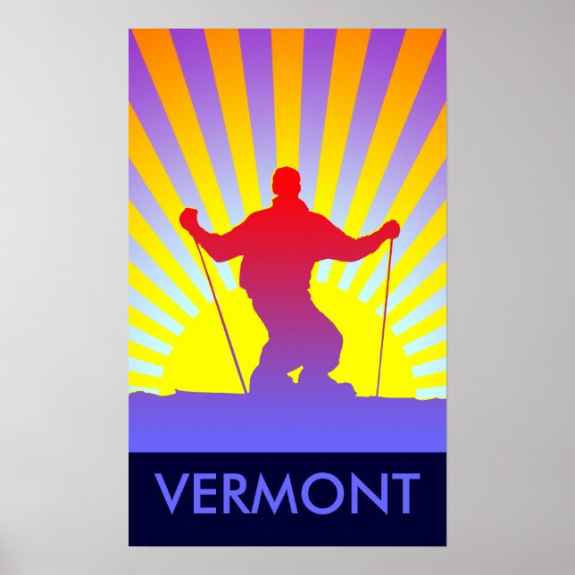 Pastellskidvermont Poster (Framsidan)