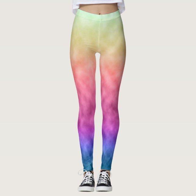 Pastellskiktning Leggings (Framsida)
