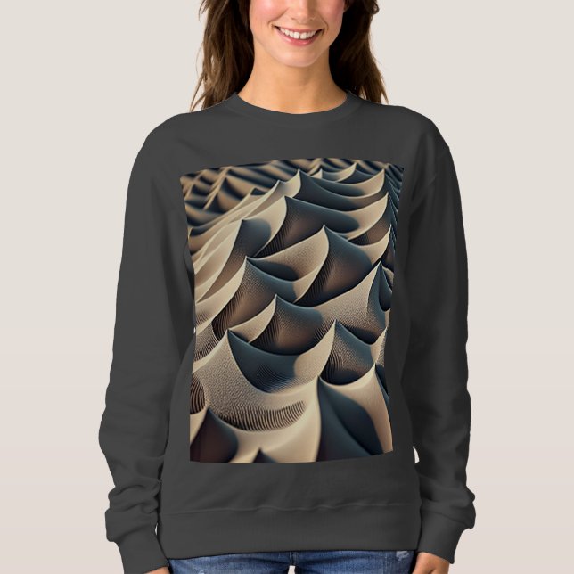 Pastellströmmar T Shirt (Framsida)