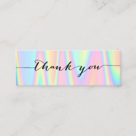 pastelltacka för mini-affärskortet mini visitkort