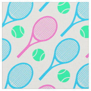 Pastelltennisrackets - anpassadet! tyg