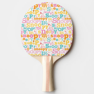 Pastelltext för soopy Mönster Pingisracket