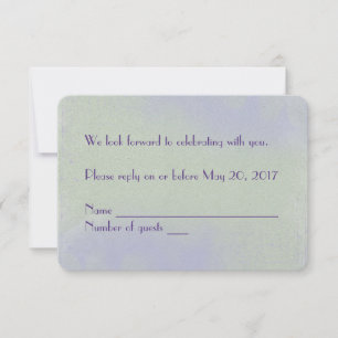 Pastelltextur RSVP Inbjudningar