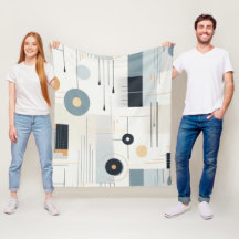 Pastelltoner, retrogeometrisk mönster