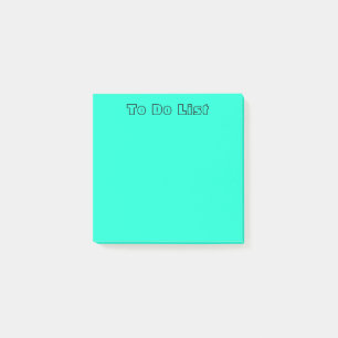Pastellturkos Post-it Block