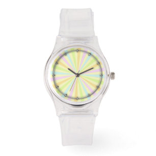 Pastels Spinning Wheel Sol Burst Armbandsur