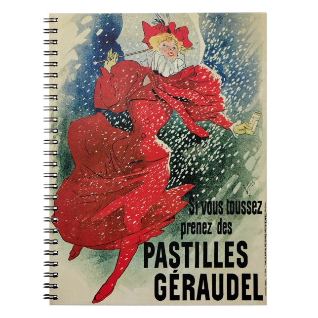 Pastilles Geraudel Anteckningsbok (Framsidan)
