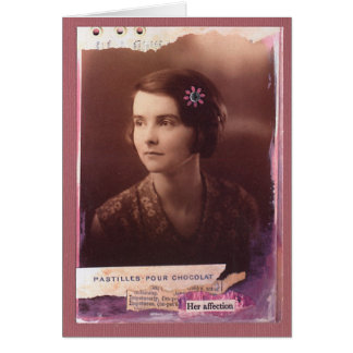 Pastilles Pour Chocolat Hälsningskort