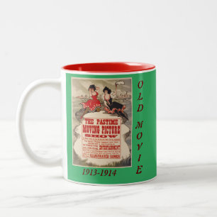 Pastime Flytta Bild Old Movie Poster Mugg