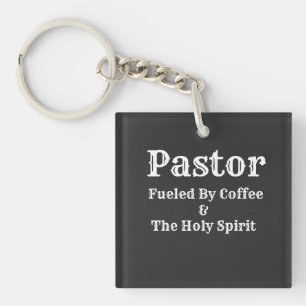 Pastor Acrylic Keychain