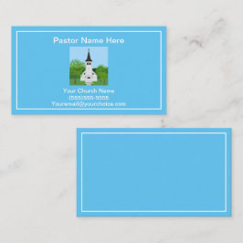 Pastor and Church Visitkort