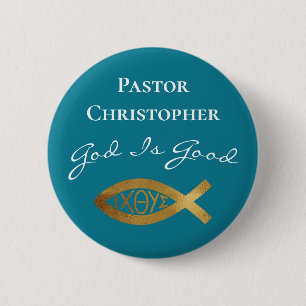 Pastor Christian Church Gud Is Bra Mission Blue Knapp