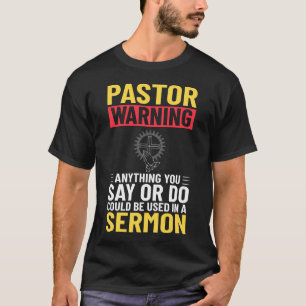 Pastor Church Minister Clergy Christian Jesus T Shirt