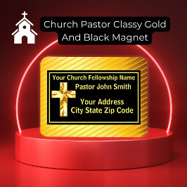 Pastor Classy Guld och Black Magnet