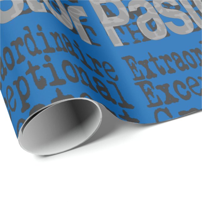 Pastor Extraordinaire Presentpapper (Rullad Hörn)