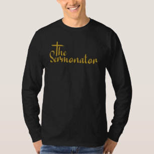 Pastor för ungdomar The Sermonator Ungdomspastor T Shirt