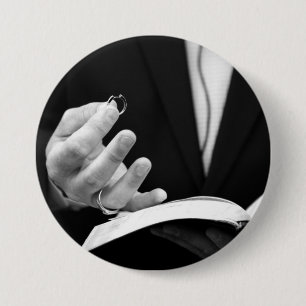 Pastor Holding Ring Knapp