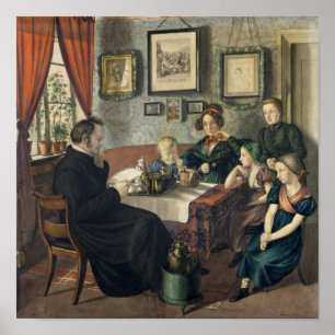 Pastor Johann Wilhelm Rautenberg och hans Poster