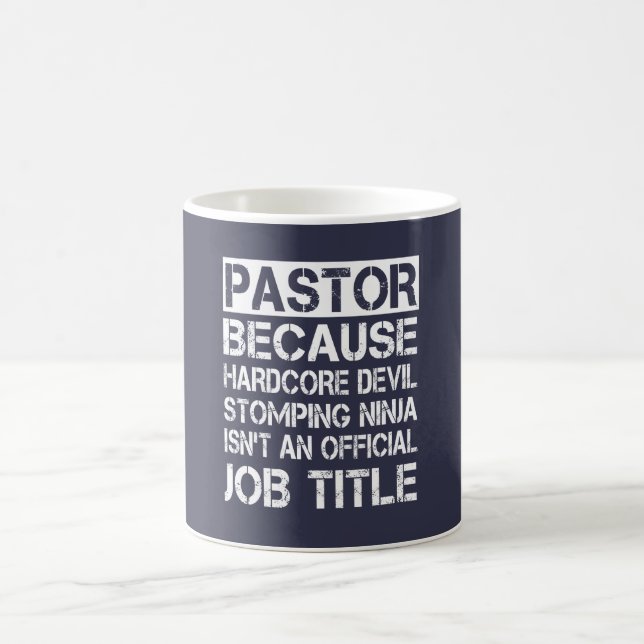 Pastor Kaffemugg (Center)