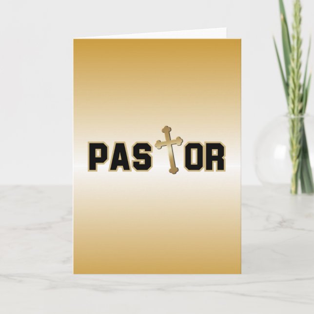 Pastor Kort (Framsida)