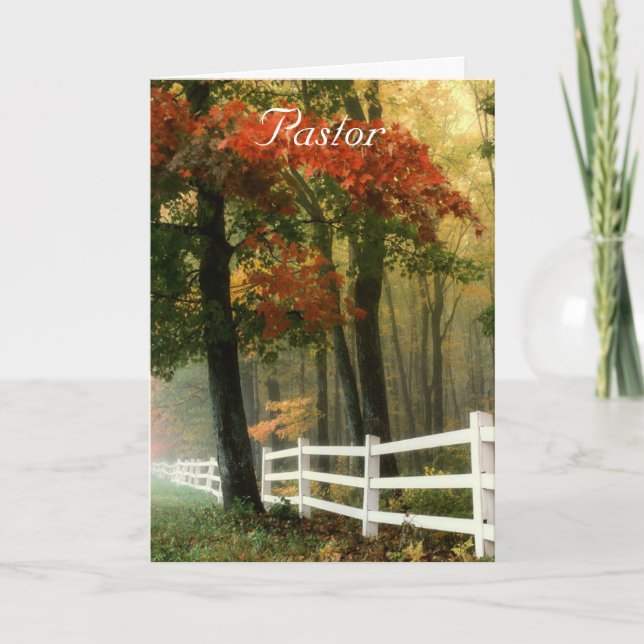 Pastor Kort (Framsida)