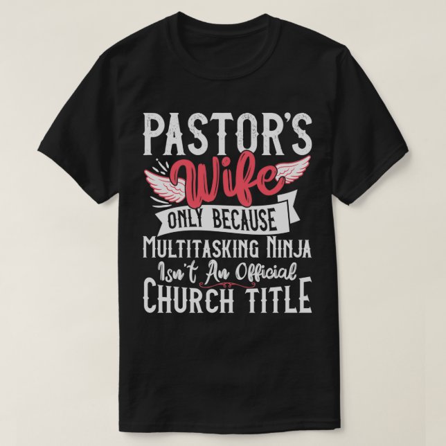 Pastor Maka Ninja Christian Church Apprecition G T Shirt (Design framsida)