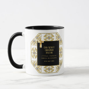 Pastor Newly Ordached Installation Gift Customized Mugg