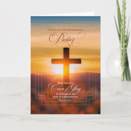 Pastor Pension Blessings Christian Kor Kort