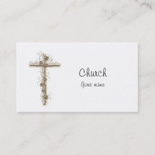 Pastor Reverend Church Visitkort