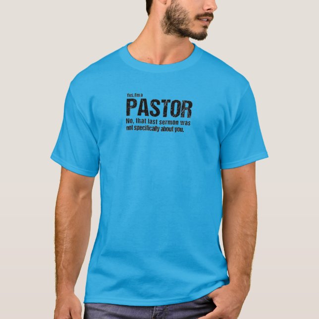 Pastor T-Shirt (Framsida)